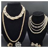 Vintage Glam Necklaces, Pins and Charm