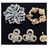 Vintage Glam Necklaces, Pins and Charm