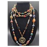 Assortment of Beaded Boho Necklaces