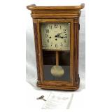 Howard Miller Sandringham Wall Clock Model 613-108 with Key