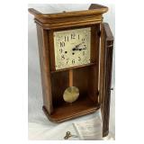 Howard Miller Sandringham Wall Clock Model 613-108 with Key