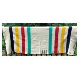 Hudson's Bay Point Blanket 100% Wool, Made in England  LOT 2