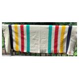 Hudson's Bay Point Blanket 100% Wool, Made in England  LOT 2