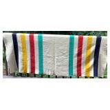 Hudson's Bay Point Blanket 100% Wool, Made in England  LOT 2