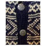 Vintage Husfliden Lillehammer 100% Wool Sweater - Handknitted in Norway - Size XL
