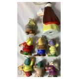 Vintage Schmid Walt Disney 50th Anniversary Snow White & The Seven Dwarfs 1937-1987 Figurines Set