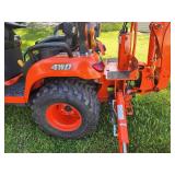 Kubota BX25 Loader-Backhoe Tractor