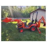 Kubota BX25 Loader-Backhoe Tractor