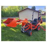 Kubota BX25 Loader-Backhoe Tractor