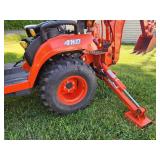 Kubota BX25 Loader-Backhoe Tractor