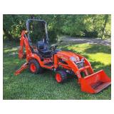Kubota BX25 Loader-Backhoe Tractor