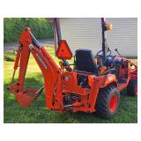 Kubota BX25 Loader-Backhoe Tractor