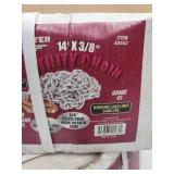 (2) Boxes of Haul Master 14' x 3/8' Utility Chain