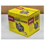 Central Forge 2000 lbs. Capacity Geared Winch