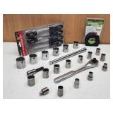 Assorted Standard Mechanics Hand Tools