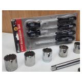 Assorted Standard Mechanics Hand Tools