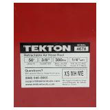 Tekton Retractable Hose Reel with 50' 3/8' 300 psi Hose