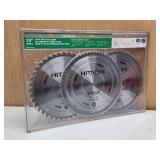 Hitachi 3-Pack 10' Saw Blades