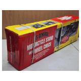 U.S. General Motorcycle Stand with Wheel Chock