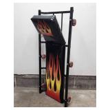 Flaming Auto Mechanics Creeper