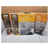 (3) Boxes of Garage Easy Tile Utility Flooring