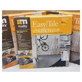 (3) Boxes of Garage Easy Tile Utility Flooring