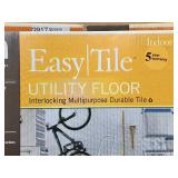 (3) Boxes of Garage Easy Tile Utility Flooring
