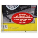 U.S. General Motorcycle Stand with Wheel Chock