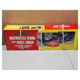 U.S. General Motorcycle Stand with Wheel Chock