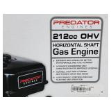 Predator 212cc Horizontal Shaft Gas Engine