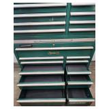 Force Rolling 19 Drawer Locking Tool Cabinet with Keys