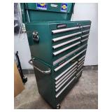 Force Rolling 19 Drawer Locking Tool Cabinet with Keys
