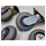Set of 2' W x 5' L Wheel Casters