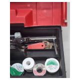 Plumbers Toolbox with Contents
