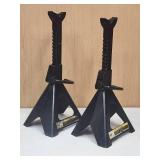 (2) 6 Ton Auto Jack Stands