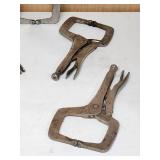 (5) Metal Fabricating Welding Clamps