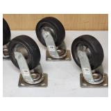 (4) Wheel Casters