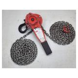 Dayton 3/4 Ton Lever Chain Hoist