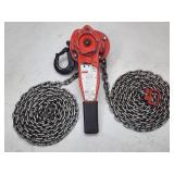 Dayton 3/4 Ton Lever Chain Hoist