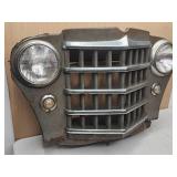 Original Vintage 1950's Willys Jeep Grille Wall Hanger