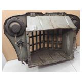 Original Vintage 1950's Willys Jeep Grille Wall Hanger