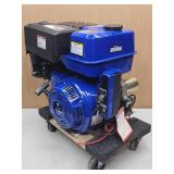 Greyhound OHV Horizontal Gas Engine with Rolling Base