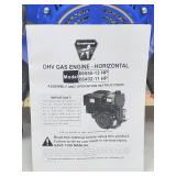 Greyhound OHV Horizontal Gas Engine with Rolling Base