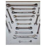 Assorted Open-Box Wrenches