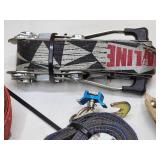 (5) Large Assorted E-Track Cargo Straps