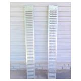 Set of 1/2 Ton 84' L x 10' W Steel Trailer Ramps