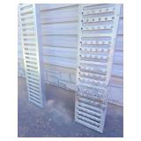 Set of 1/2 Ton 84' L x 10' W Steel Trailer Ramps
