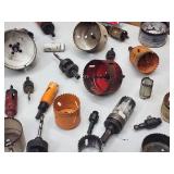 Large Assortment of Hole Saws