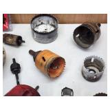 Large Assortment of Hole Saws