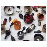 Large Assortment of Hole Saws
